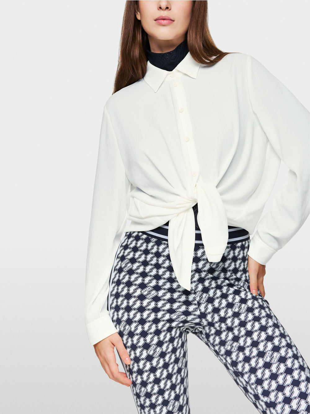 off-white stylish business blouse