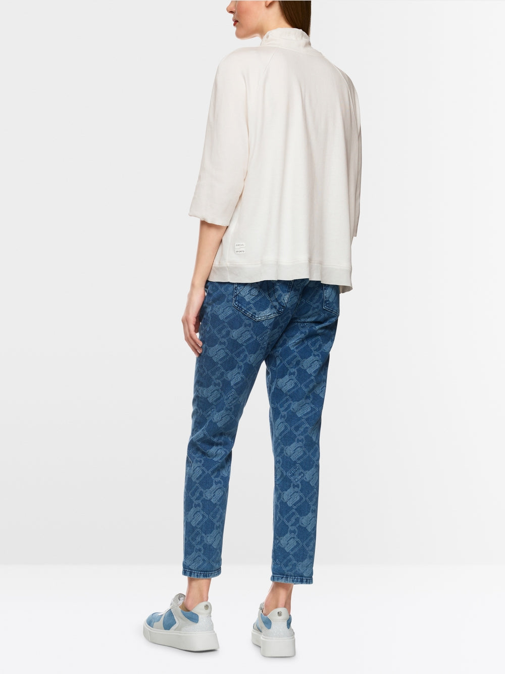 off-white sporty blouse shirt