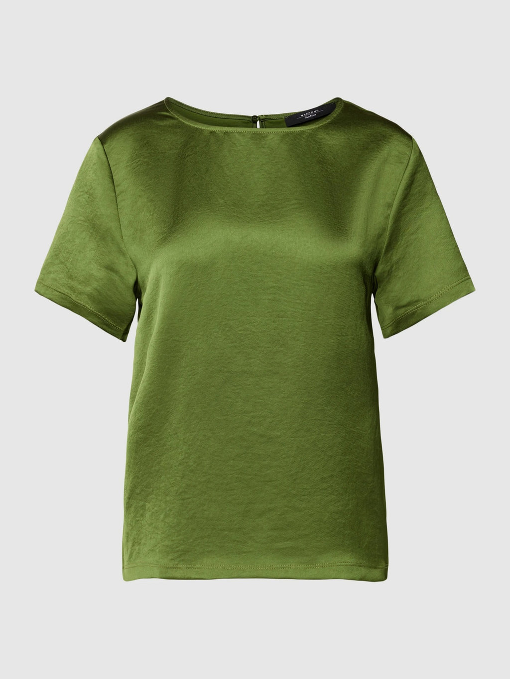 green fluid fit blouse