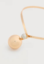 Load image into Gallery viewer, gold metal necklace COMICA
